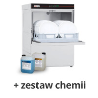 ﻿Zmywarka wyparzarka do szkła i naczyń + chemia QQI 52P + chemia | REDFOX 00025466