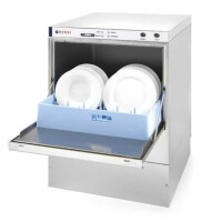 Zmywarka gastronomiczna do naczyń 50x50, manualna, z dozownikiem detergentu i pompą spustową