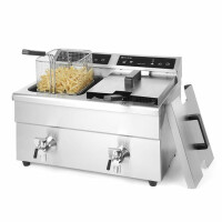 Gastronomiczna frytownica indukcyjna Profi Line 2×8 l