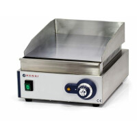 Płyta gastronomiczna grillowa Blue Line - gładka, 450x300x(H)225