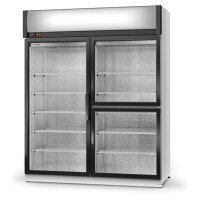 Szafa chłodnicza przeszklona - Rapa, SCh-S 1400 AG 3D