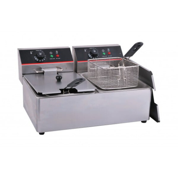 Frytownica elektryczna 2-komorowa 2x6L - PXTEF-6L-2