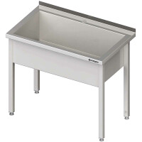 Basen 1-komorowy spawany 1200x600x850 mm h=300 mm