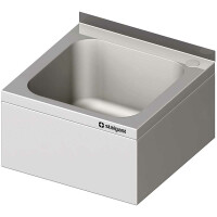 Zlew-umywalka HACCP zabudowany 500x500x300 mm