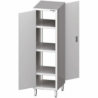 Szafa nierdzewna przelotowa drzwi skrzydłowe 400x700x1800 mm