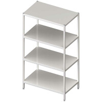 Regał magazynowy,półki pełne 1300x400x1800 skręcany