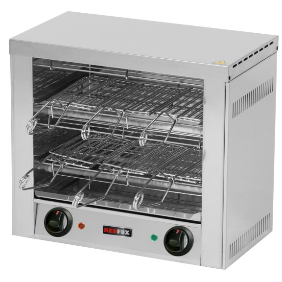 ﻿Toster gastronomiczny dwupoziomowy TO - 960 GH | REDFOX 00000386