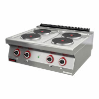 Trzon gastronomiczny elektryczny 4 płyty okrągłe 4x2,6kW
