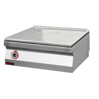 Gastronomiczna płyta grzewcza, Solid Top gazowy chromowany 800 mm