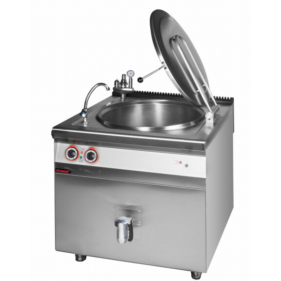 Kocioł warzelny gastronomiczny pośredni elektryczny 150l 18,5kW z automatycznym napełnianiem