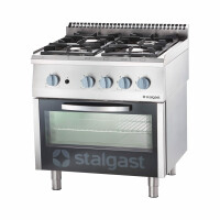Trzon gastronomiczny gazowy, 4-Palnikowy z piek. gazow. 24+5 kW, G30