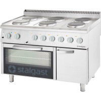 Trzon elektryczny 6-polowy z piek. elektr. 15.6+7 kW