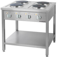 Trzon elektryczny gastronomiczny 4-płytowy, 10.4 kW