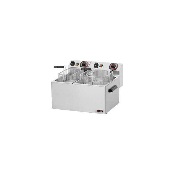 Frytownica profesjonalna elektryczna 8 + 5 l FE - 74 | REDFOX 00000234