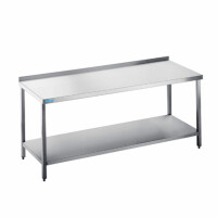 Stół nierdzewny z półką 1800x600x850(900) mm | Rilling ATZ0618C0000