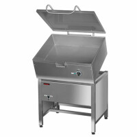 Patelnia uchylna gastronomiczna, elektryczna /nierdzewna/ przechył misy mechaniczny 64l 9,0kW