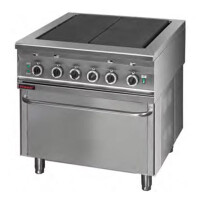 Trzon gastronomiczny elektryczny z piek. elektrycznym 4x4,0 kW + 6,5kW