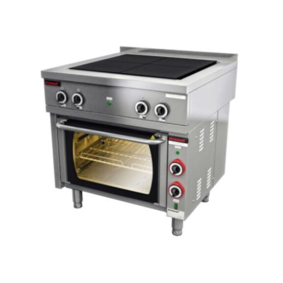Trzon gastronomiczny elektryczny z piek. elektrycznym 4x4,0 kW