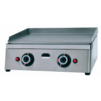 Gastronomiczna płyta grillowa gazowa | gładka | 6,4kW | RQG30952
