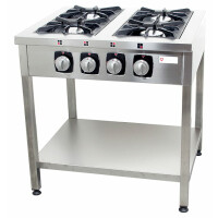 Trzon gastronomiczny wolnostojący 4 palnikowy RQ403559 | 28 kW | linia 900