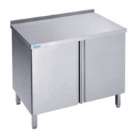 Stół gastronomiczny do pracy z drzwiami otwieranymi 600x600x850(900) mm | Rilling ASF0606C0000