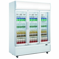 Szafa chłodnicza przeszklona 3-drzwiowa 1300L - PX-LG 1300F SILVER