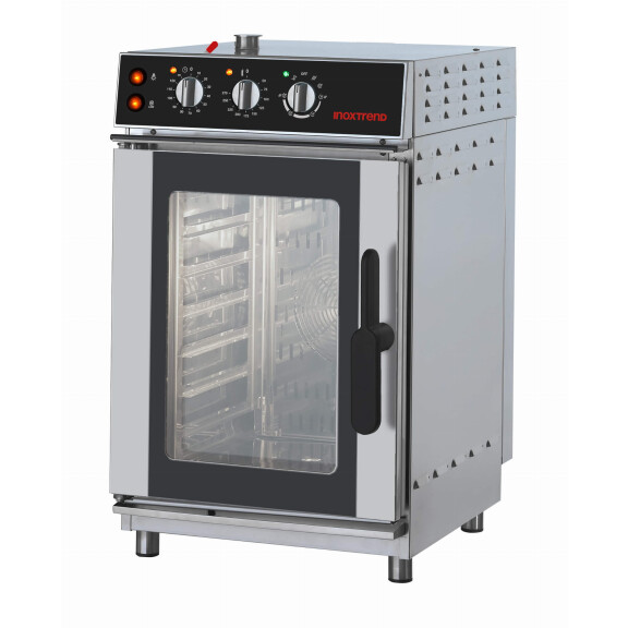Piec konwekcyjno-parowy Inoxtrend Compact PK-DA-107E | 7xGN1/1 | 8,8 kW | 400 V | 520x910x880 mm