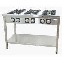 Trzon gastronomiczny wolnostojący 6 palnikowy RQ403575 | 42 kW (RQ403556)