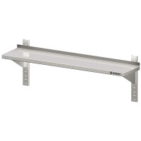 Półka nierdzewna wisząca, przestawna,pojedyncza 1200x400x400 mm