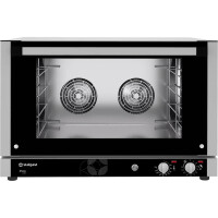 Gastronomiczny piec konwekcyjny z nawilżaniem, STALGAST ShopCook, manualny, 4x600x400/4xGN 1/1, P 6.3 kW