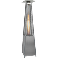 Gastronomiczna lampa grzewcza gazowa z płomieniem, piramida, P 13 kW