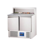 Stół chłodniczy 2-drzwiowy do pizzy, V 240 l