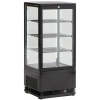 Witryna cukiernicza | nablatowa | RT82BE (RT80B RT79 Black)
