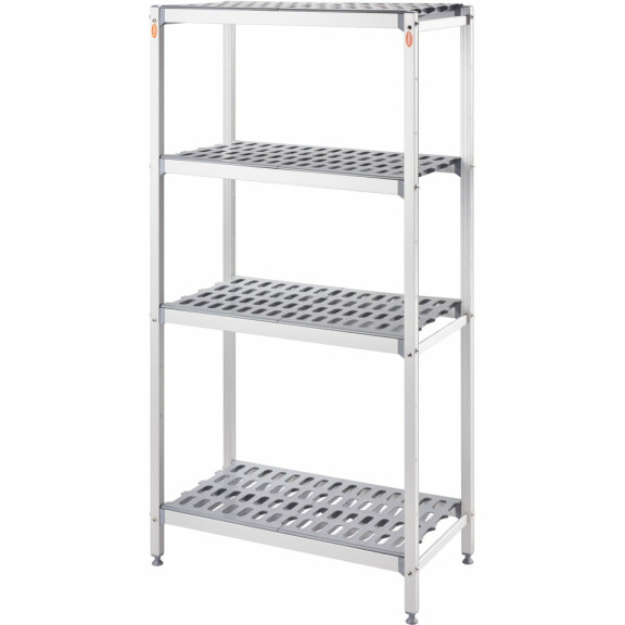 Regał do chłodni aluminiowy, 1510x560x1680 mm