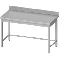 Stół nierdzewny bez półki 600×600×850 mm skręcany 950026060