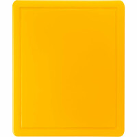 Deska do krojenia, żółta, HACCP, GN 1/2