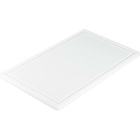 Deska do krojenia, biała, HACCP, GN 1/1