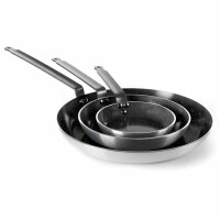 Patelnia aluminiowa z marmurową powłoką nieprzywierającą - 360x(H)50 mm